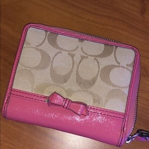 Coach wristlet/wallet